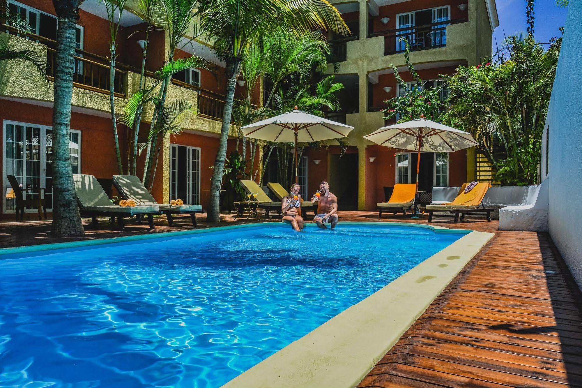 ลา มาร์การิตา Hotel Pointe aux Piments ภายนอก รูปภาพ