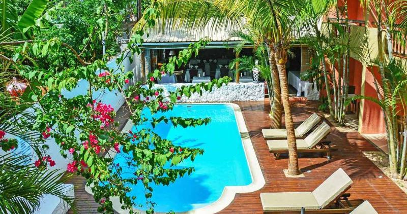 ลา มาร์การิตา Hotel Pointe aux Piments ภายนอก รูปภาพ